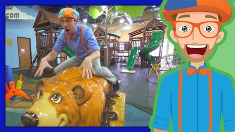 blippi pornstar|Learning with Blippi at an Indoor Playground!